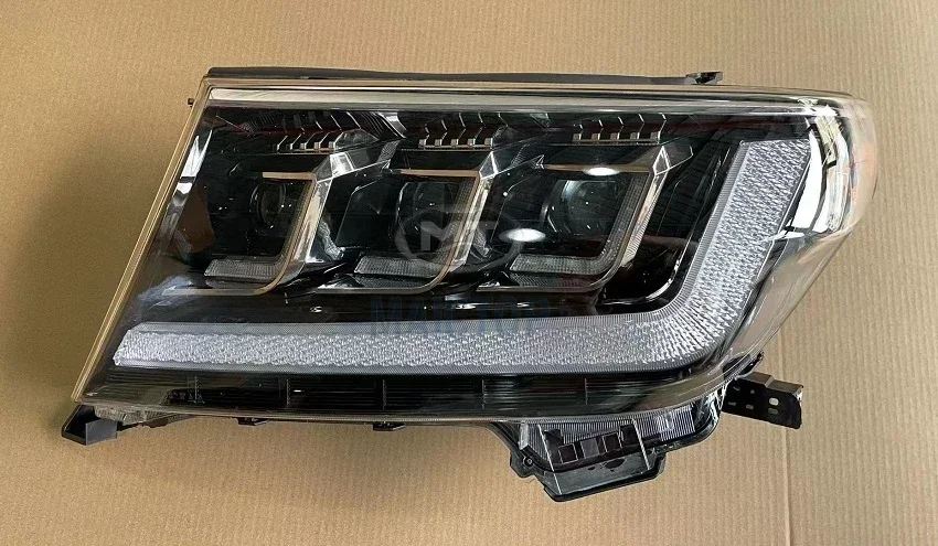 랜드크루저 200 LC200 2008-2015용 신형 LX 디자인 스타일 자동차 전면 LED 헤드라이트