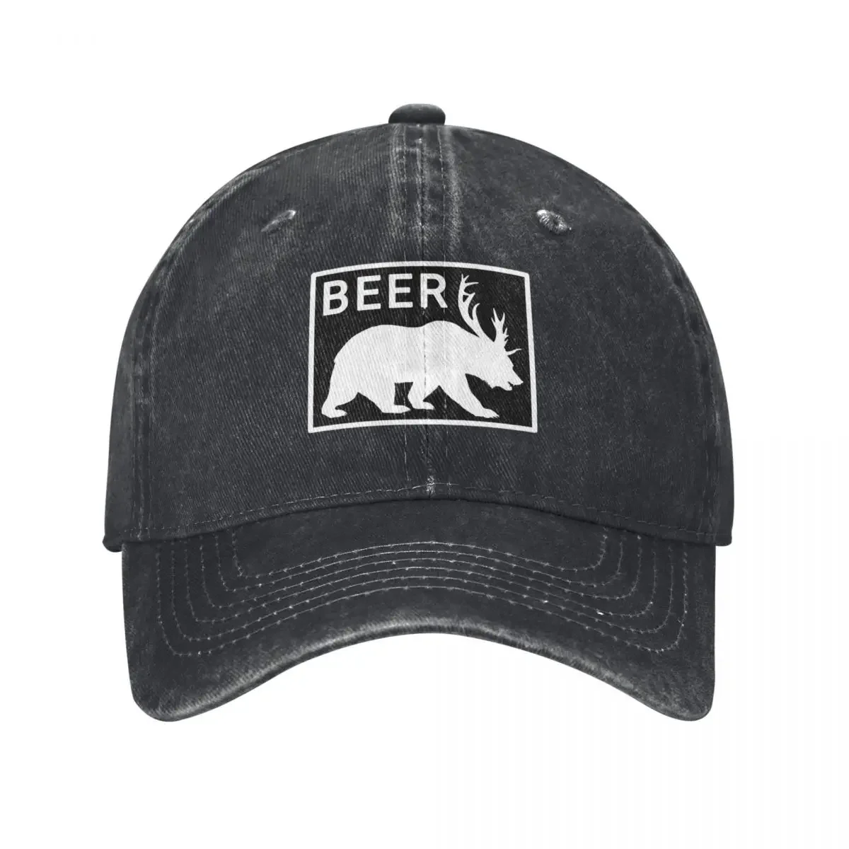 

bear deer beer Baseball Cap Hood foam party Hat Sun Cap Visor Women's Hats For The Sun Men's