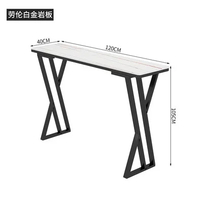 

！@Italian Milk Tea Shop Cafe Bar High Table Dining Chair Combination Eco-Friendly Home Furniture Rock Board Home Office Restaura