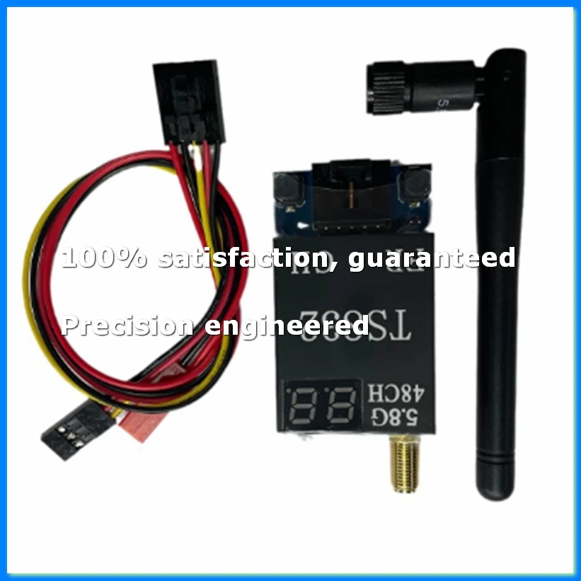 

TS832 48CH 5.8G 600mw 5km Wireless AV Transmitter for FPV Multicopter RC Aircraft Quadcopter-ABRM