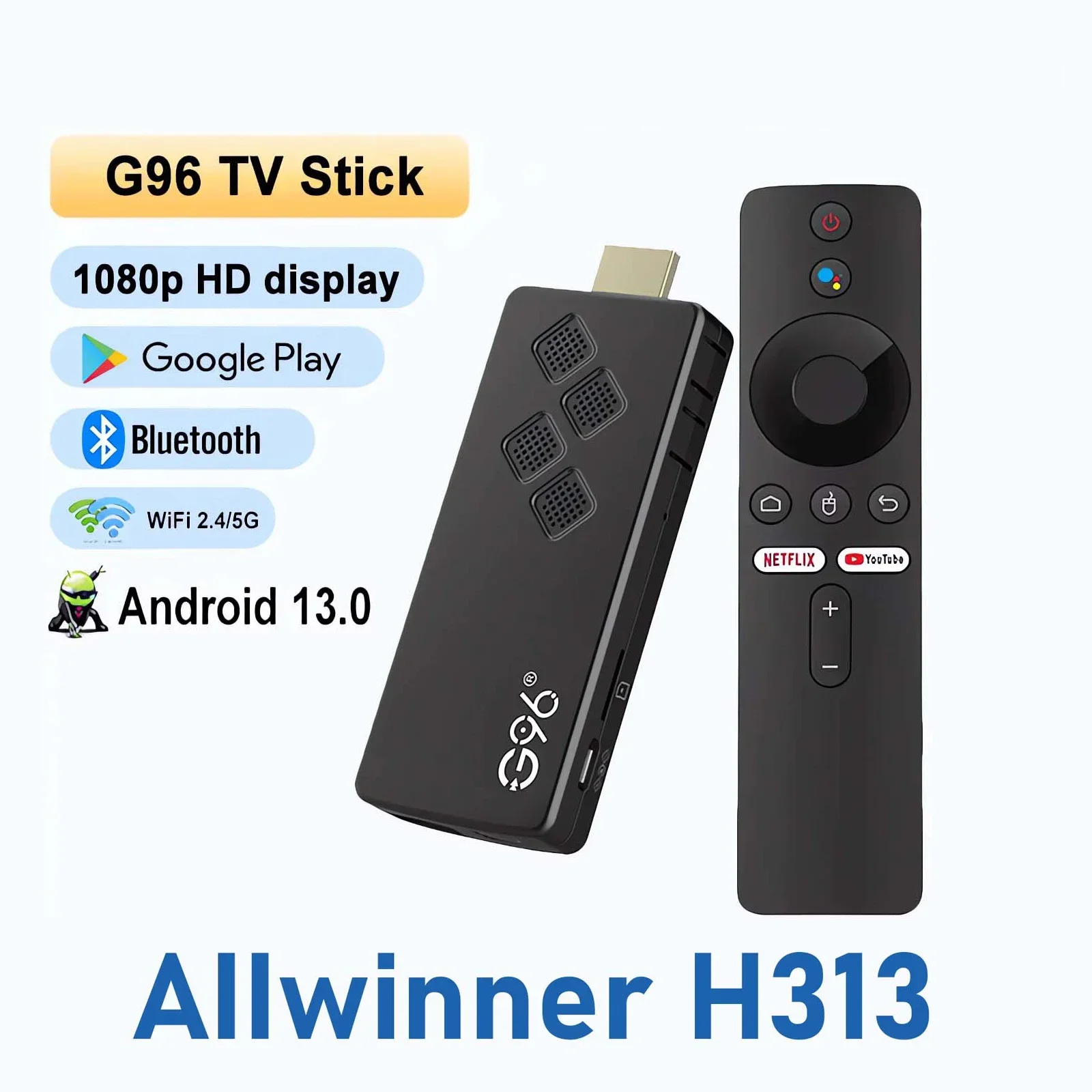 Android 13 TV Box Q2 Allwinner H313 Geüpgradede versie Google Voice HD 2.4G/5.8G WiFi BT5.0 4K Quad Core Smart Home Media Player