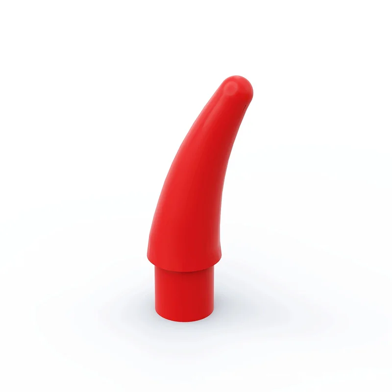 50 Stück MOC-Bausteine 53451 Tiere Kleine Stachelkrallen Horn Zahn Pflanzen Lebensmittel Bauernhof Pfeffer Bausteine Partikel DIY Kindergeschenk – Detail 3