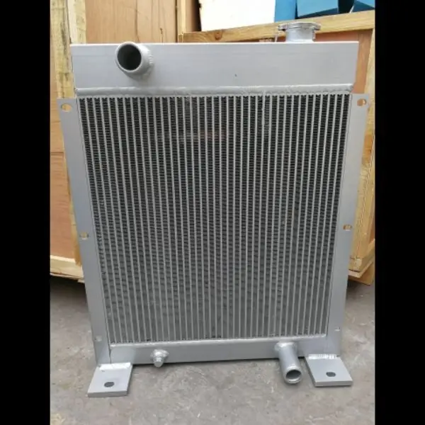 Shandong Lingong LG60/65/660/665 excavator engine water tank radiator water cooler thickened original