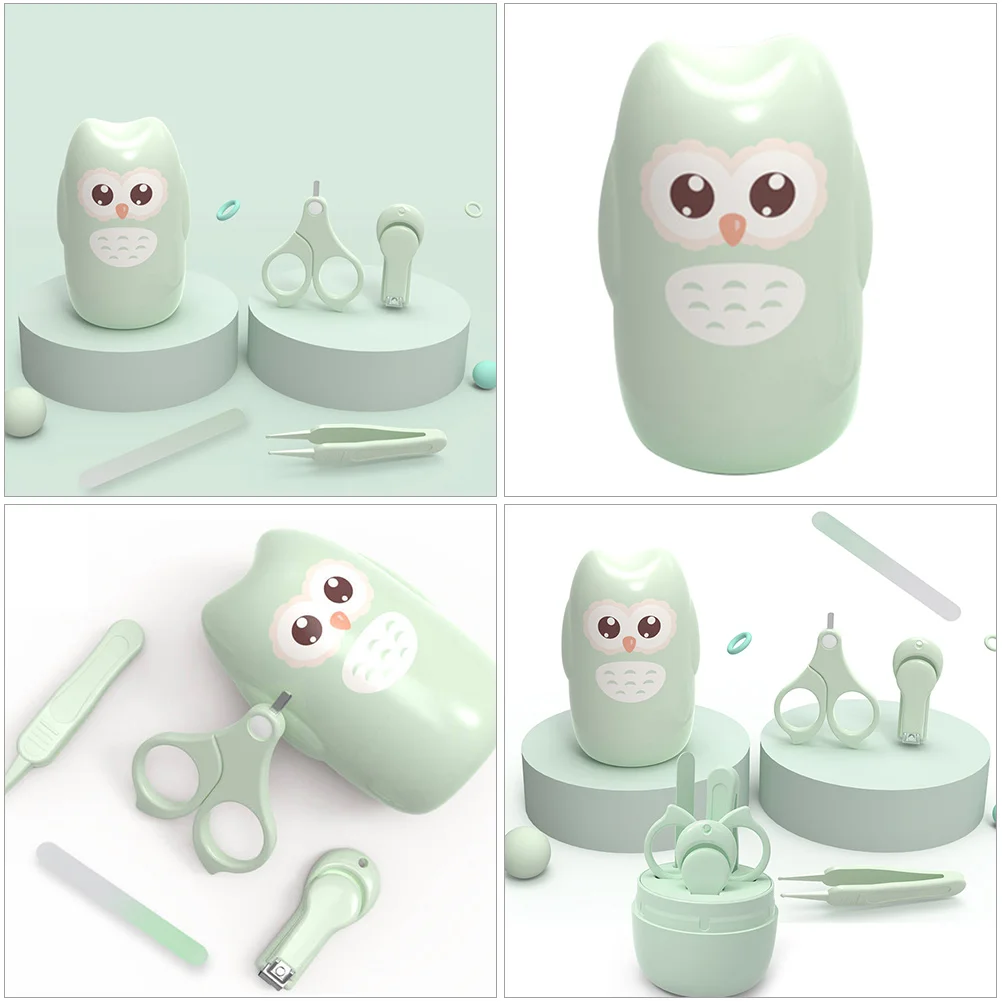 

Nail Clipper Set Toddler Tweezers Care Kit Pedicure Trimmer Grooming Clippers