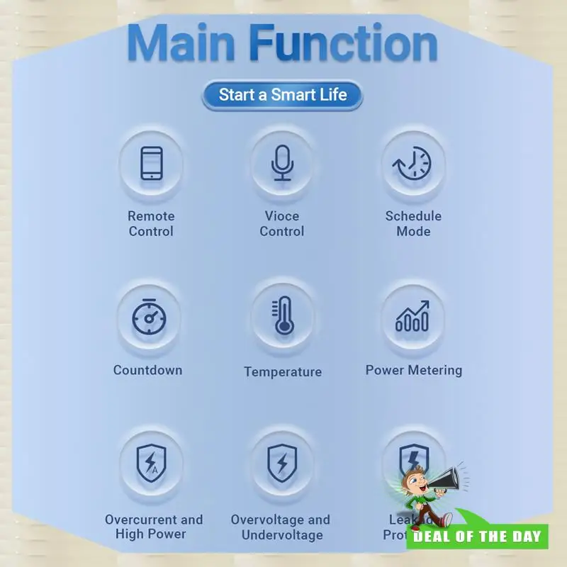 24-Hour Delivery 2X Zigbee TUYA Smart Life 2P/63A Circuit Breaker Earth Leakage Over Under Voltage Protection Protector