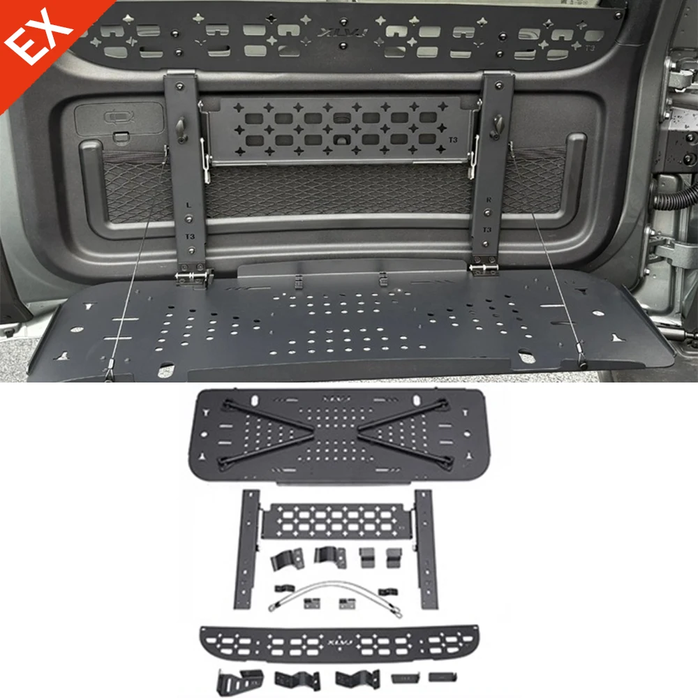 

For BYD Formula Leopard Tai3 2025 Accessories Car Tailgate Storage Frame, Trunk Small Table Board, Storage Rack Expansion