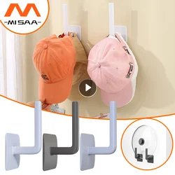 Hat Rack Baseball Caps Adhesive Hat Hooks For Wall Cap Hanger Storage Organizer No Drilling Hat Holder for Door Closet Tools