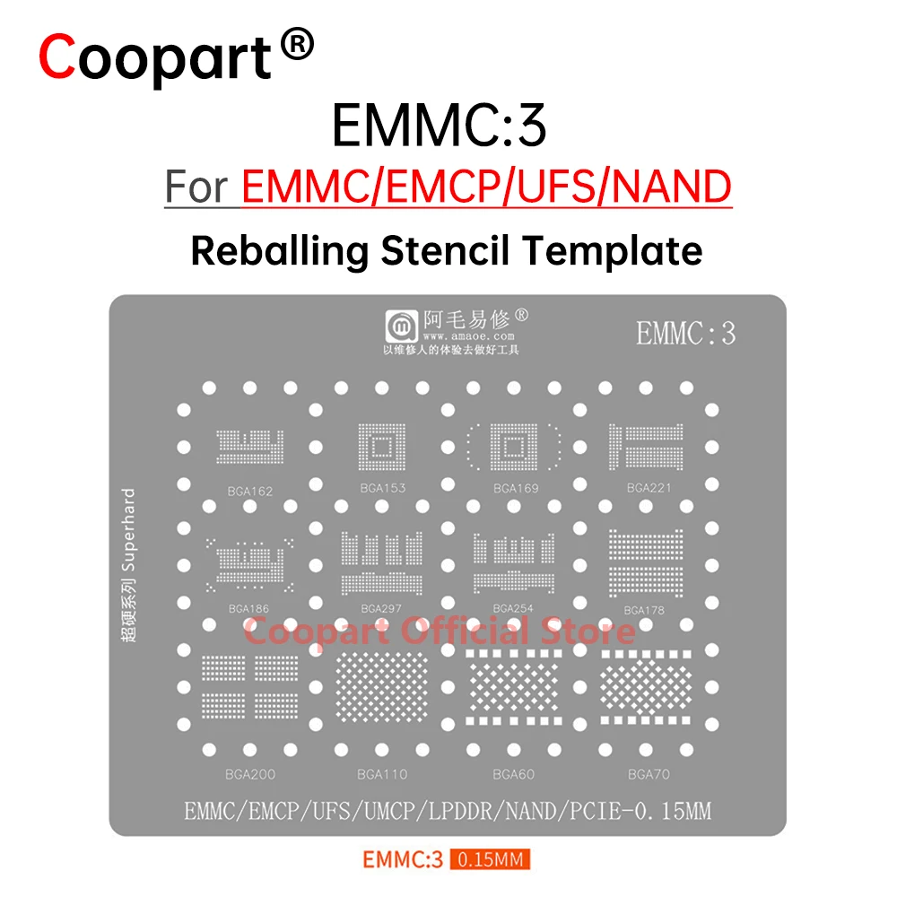 Bga Reballing Stenc…