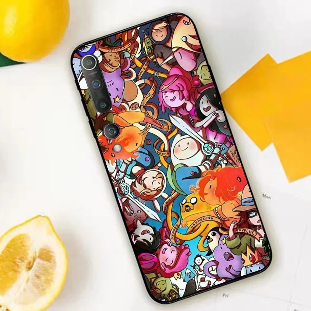 Cartoon A-Adventures-T-Times Phone Case For Xiaomi Mi 5X 8 9 10 11 12 lite pro 10T PocoX3pro PocoM3 Note 10 pro lite