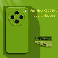 Liquid Silicone Candy Phone Case For vivo X200 Pro X100 Ultra X90 Pro+ X70 Pro X60 X50 X27 Angel Eye Liquid Silicone Soft Case