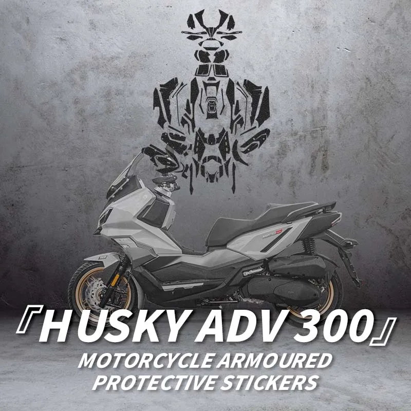 

Used For SYM HUSKY ADV300 Motorcycle New Styles Armor Protective Decoration Sticker Decals Kits Body Plastic Parts Area
