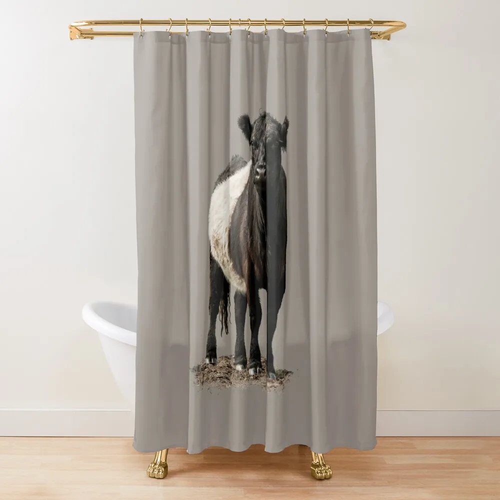 

Belted Galloway Cow Shower Curtain For Bathroom Bathtub Modern Bathroom Accessories Bathroom Shower Set Curtain