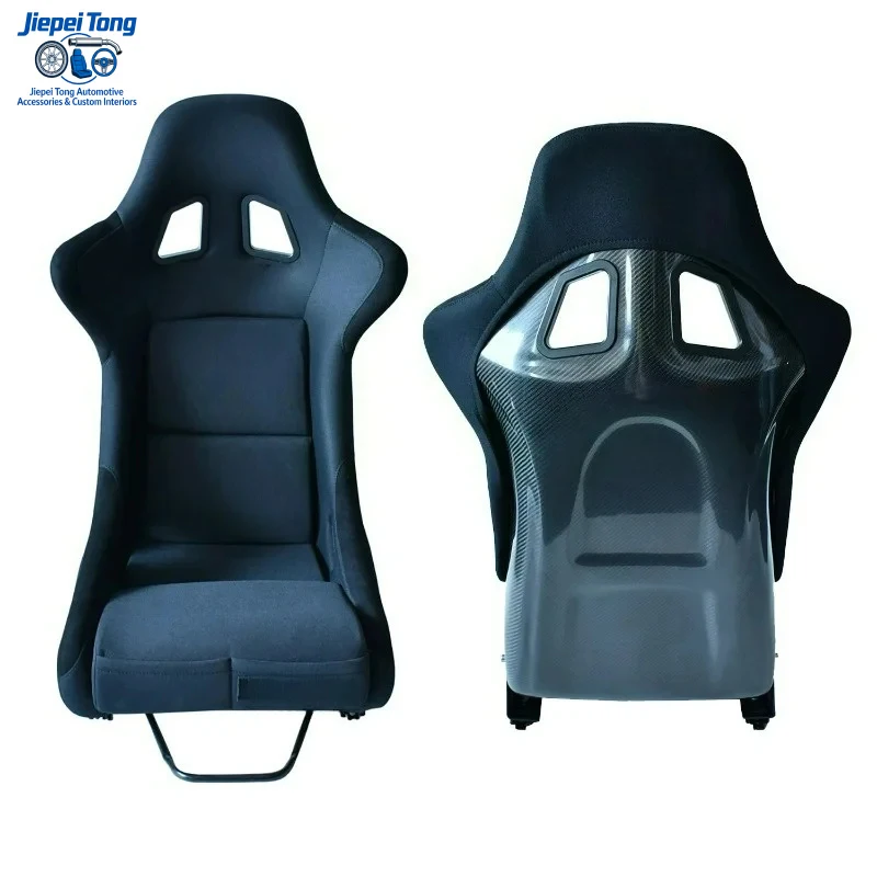 

High Quality Fiberglass Universal Bucket Car Racing Seat with Slider