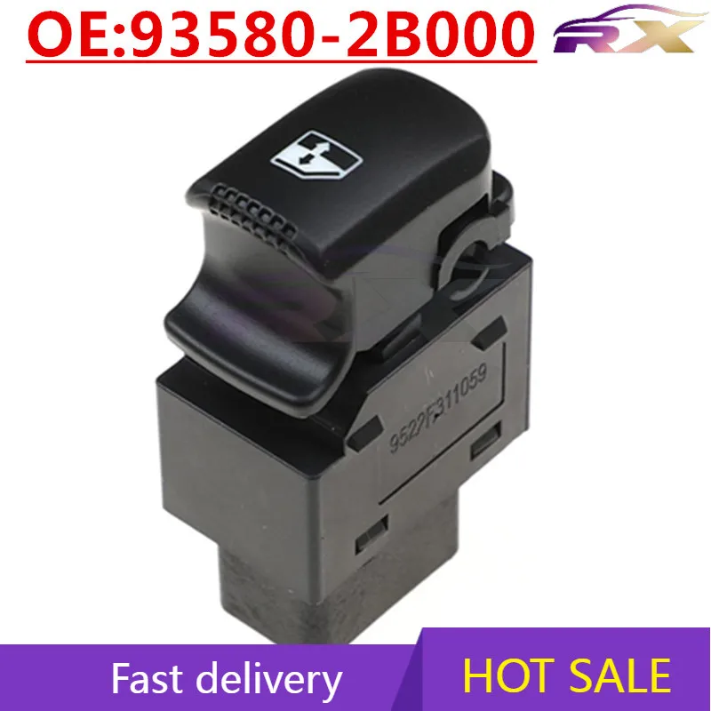 

OEM:93580-2B000 Suitable For Hyundai Santa Electric Window Control Switch Glass Lift Single Switch