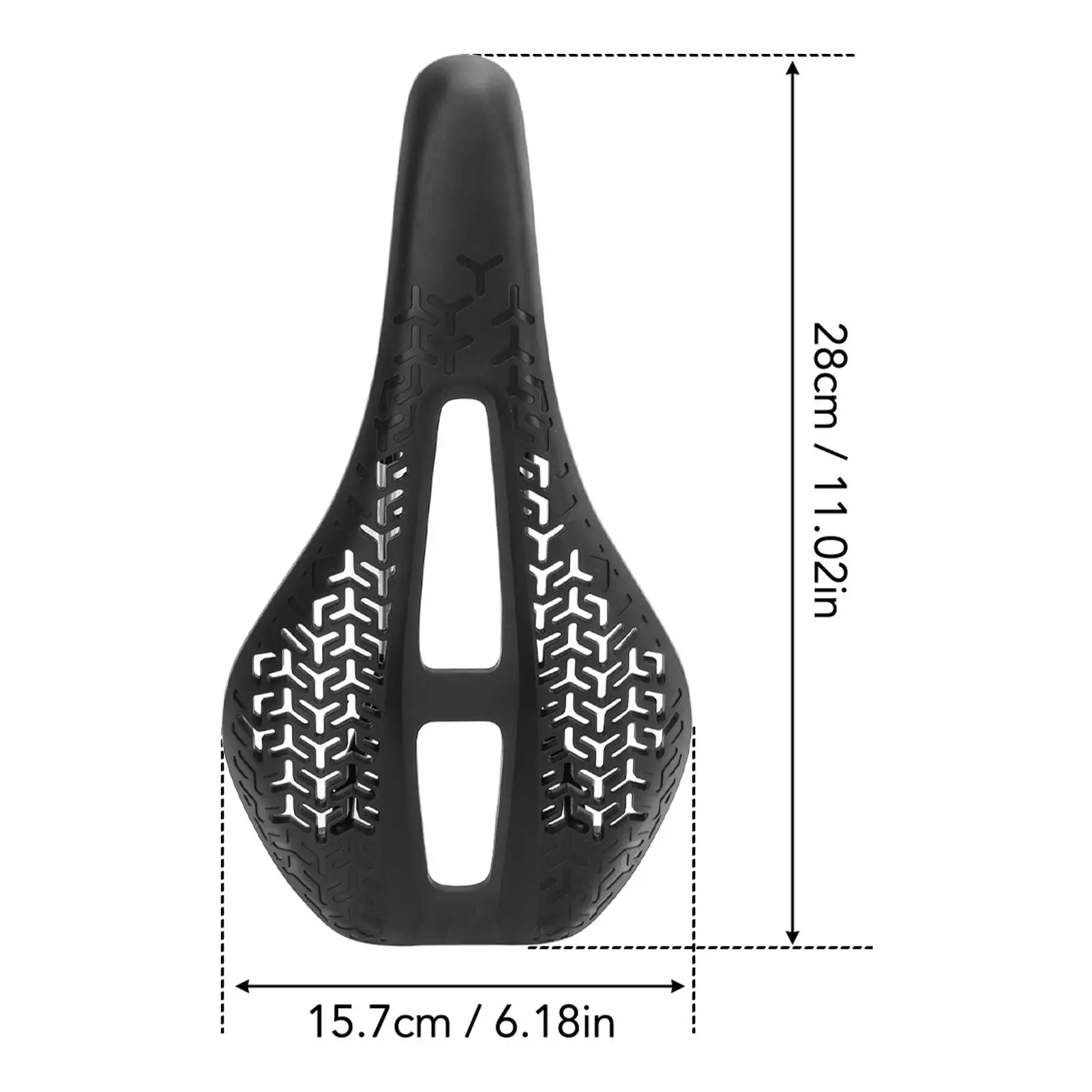 High Tenacity for road Bike Saddle - Lightweight & Durable Cycling Seat