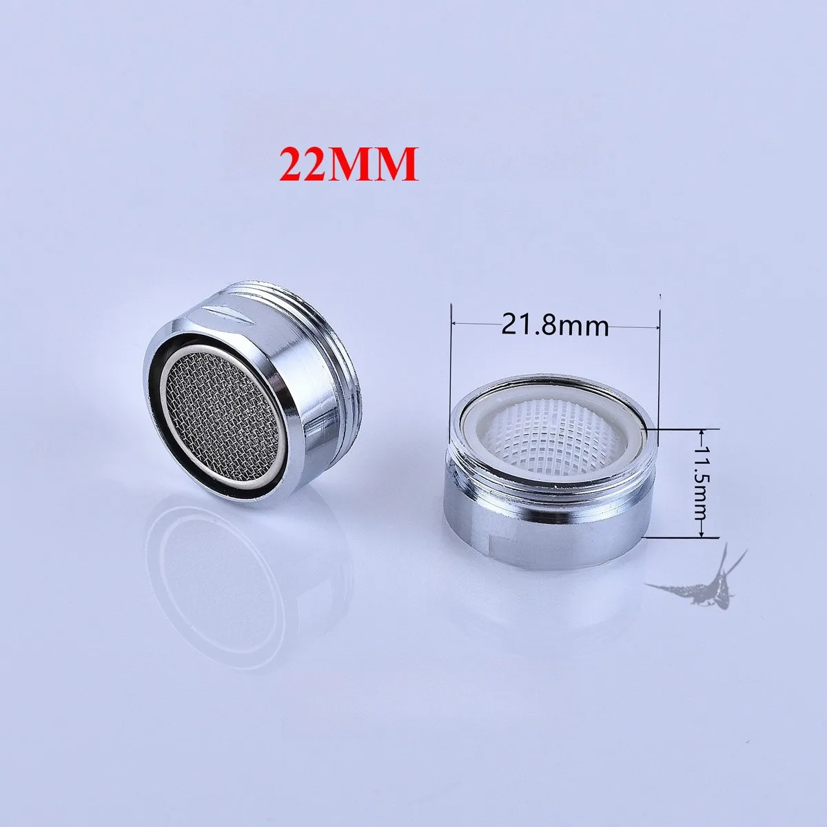 1/2/4/6pcs 20/22/24mm Water Saving Faucet Aerator Chrome Faucet Filter Housing With Filter Gasket Spout Bubbler Tap Filter Crane gallery 5
