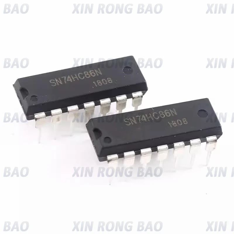 10PCS SN74HC86N DIP14 74HC86N DIP-14 74HC86 New And Original IC