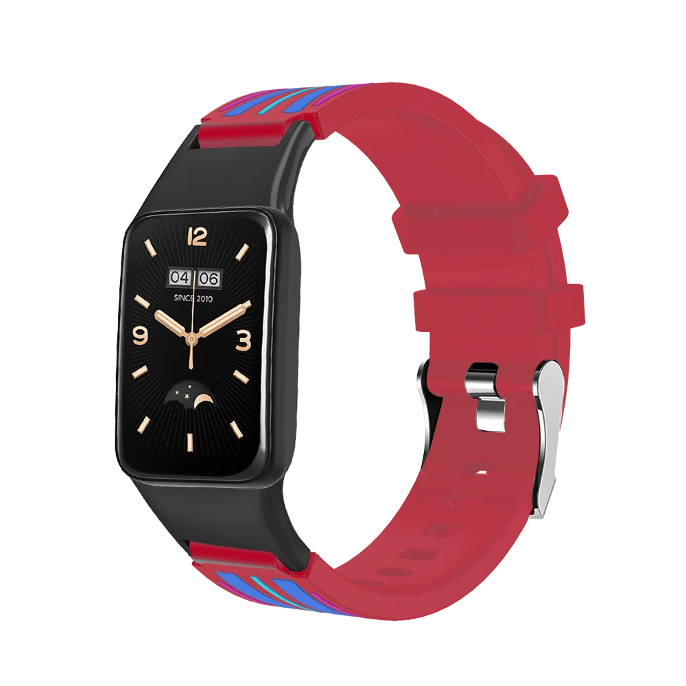 

Silicone Watch Strap For Xiaomi Band 7 Pro Butterfly Pattern Quick Release Replacement Adjustable Sport Smart Watch Band Unisex