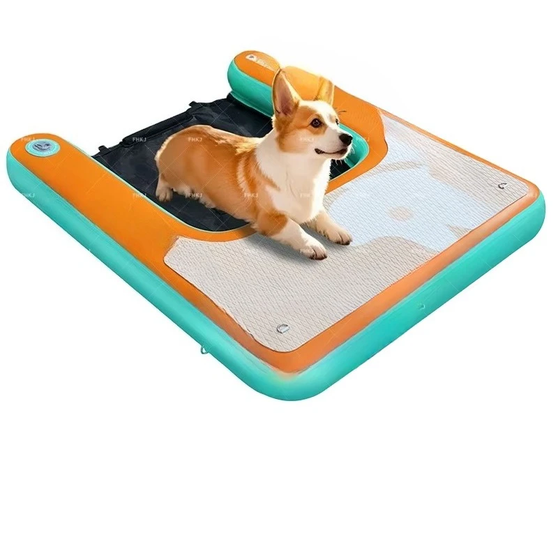 

Inflatable dog dock ramp non-slip