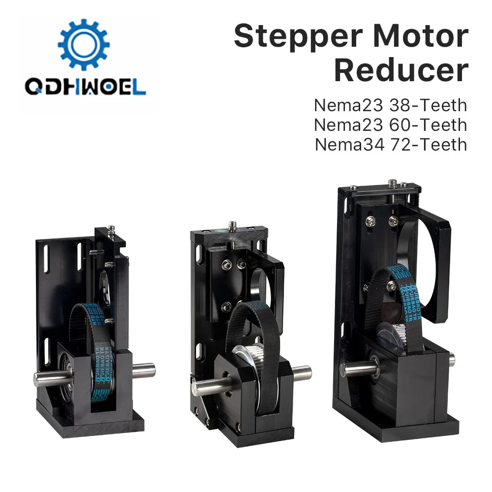 Cloudray Stappenmotor Verloopstuk Nema23 38-Tanden/Nema23 60-Tanden/Nema34 72-Tanden Voor máquina láser CO2 Snijden En Gra...