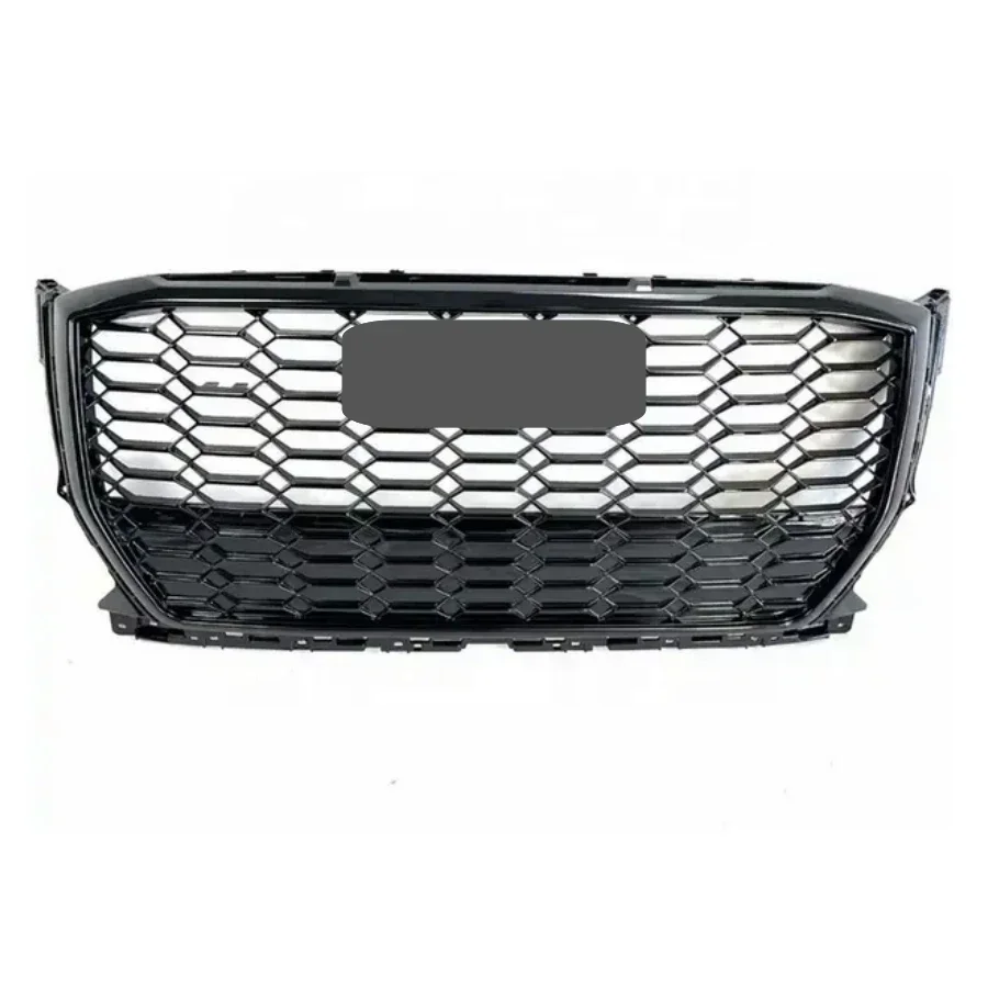 Car Front Bumper Grille Grill for Audi RSQ2 for Q2/SQ2  2020 2021 2022 2023（Refit for RSQ2 Style）Car Accessories