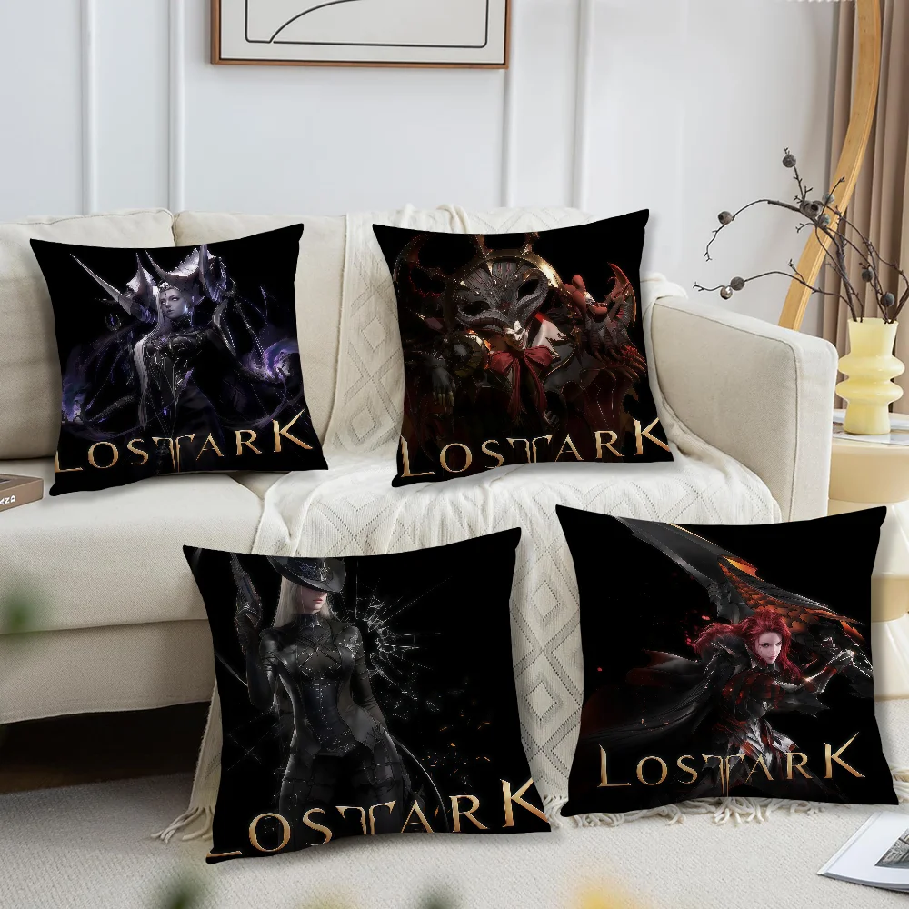 Game L-Lost A-ArkS Cushion Cover For Pillow Printing Sofa Decoration Home Car Room Coffee Shop Office Nordic Simplicity