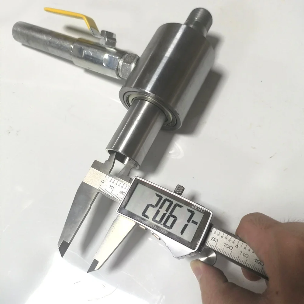 Trapano ad acqua ad alta pressione iniettore d'acqua perforatrice per pozzi grande flusso 4/6 ingresso acqua iniettore acqua martinettatrice stradale