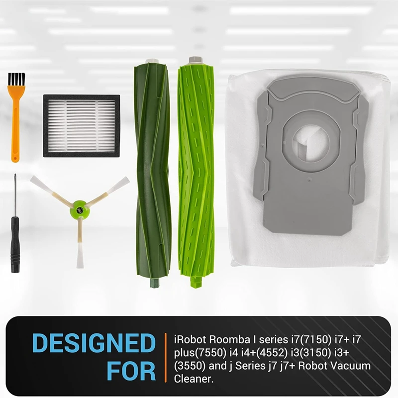 IRobot Roomba用ローラーブラシパーツキット,i1シリーズ,i1,i1,i7,i3,i4,i4,i6,i8 plus,j7,j7plus,e5,パーツe6、e7