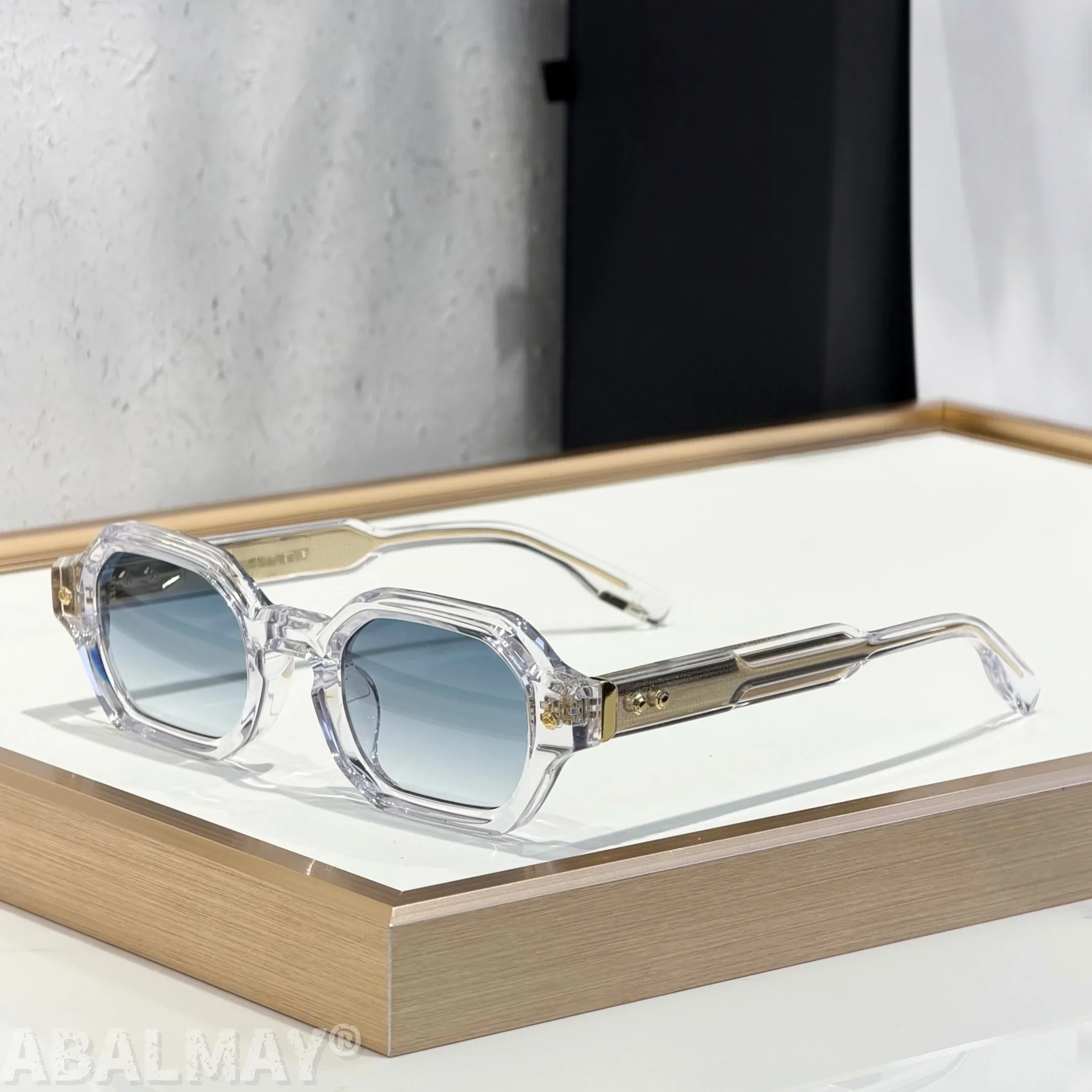 

JD Project 05 47MM Top Quality Mens Sunglasses for Women Fashion Trend Luxury Acetate Titanium UV400 Designer Sunglasses Frame