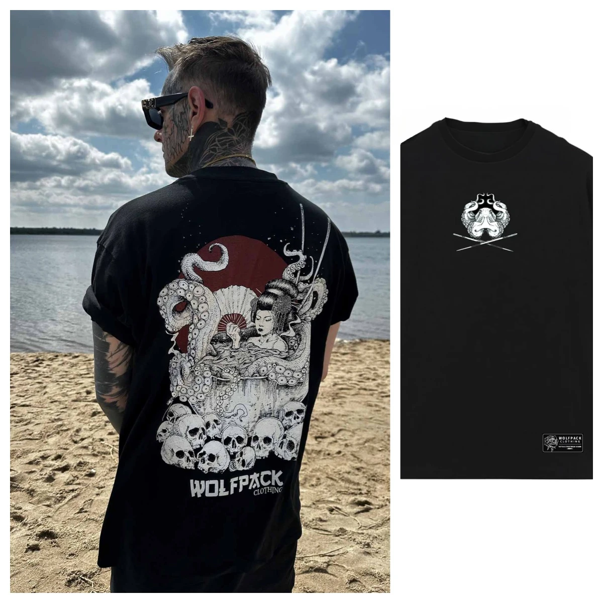 SPACE IN MIND Retro Tattoo Art Style Summer Casual T-Shirt Men's and Women's Luxury Brand Top 2026