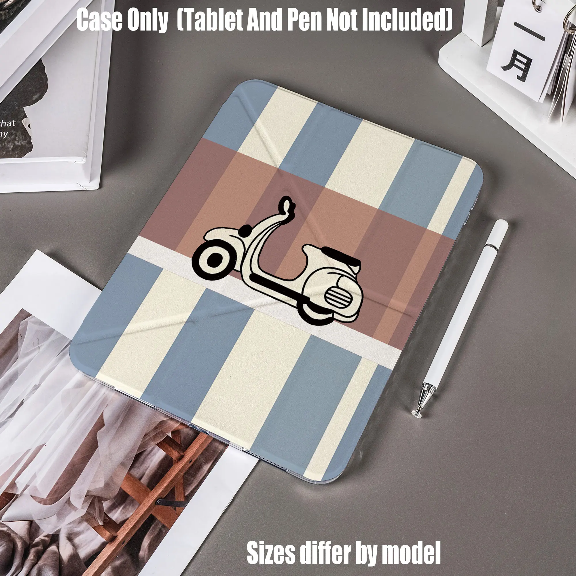 Slim Fit Premium TPU Tablet Cover, Shockproof Durable Lightweight Protective Case for iPad Samsung Huawei Honor Redmi Xiaomi