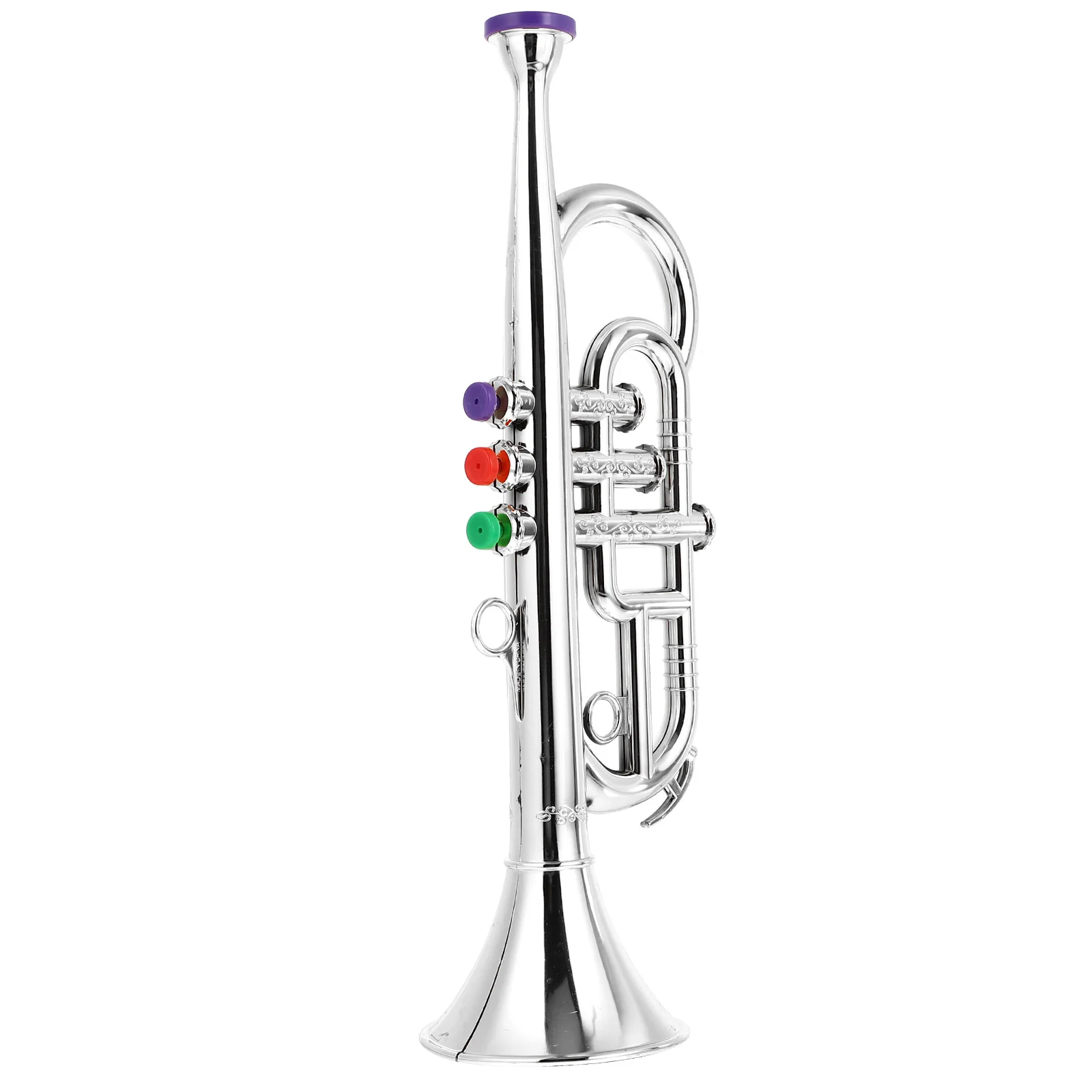 Saxophone Model Kids' Toy Trumpet Plastic Plaything Instrument Musical Simulation Toys Abs Vertical