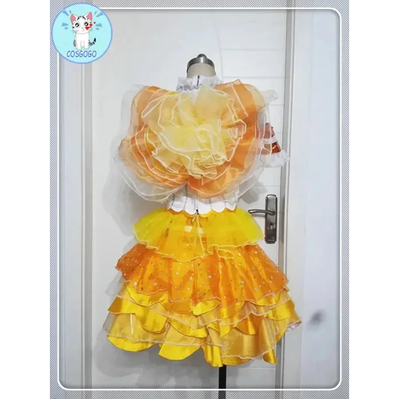 COSGOGO [Индивидуальный] LoveLive!Саншайн! !Aqours Love Aquarium Chika Ruby Dia Kunan Все учащиеся Прекрасный SJ Косплей Костюм Womena;2