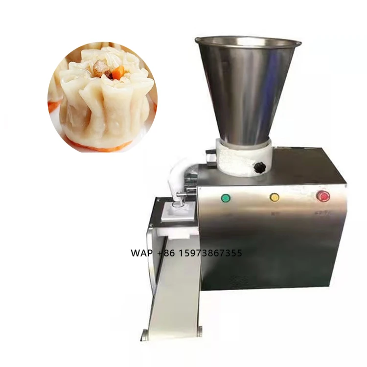 Baozi Wonton Maquina De Dough Noodle Small Siumai Siu Mai Shaomai Wrapping Wrapper Maker Machine And Filling