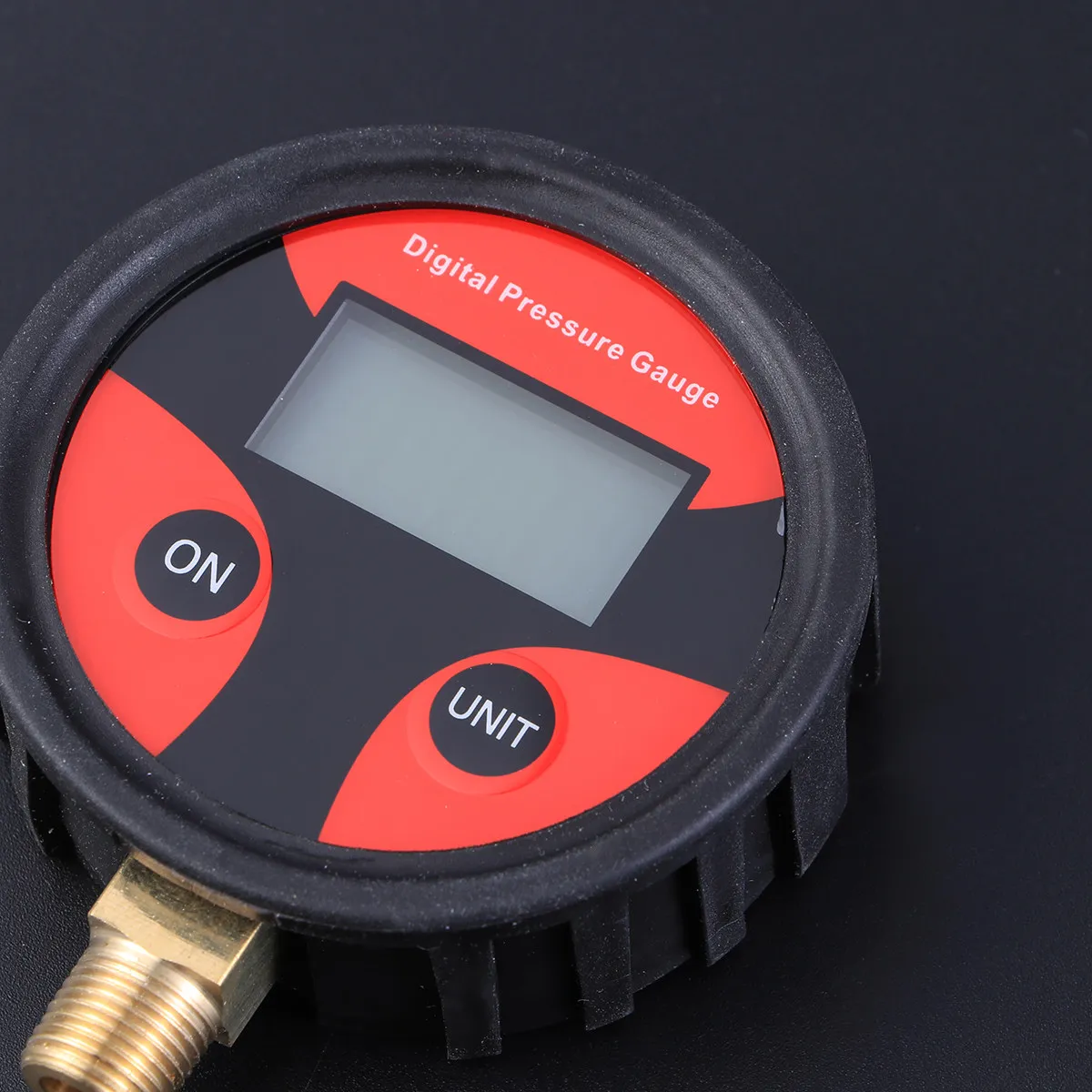 

Цифровой манометр для шин, черно-красный, с большим и легко читаемым циферблатом, точный измеритель давления в PSI, барах, кг, кПа, универсальный для автомобилей, грузовиков, мотоциклов.