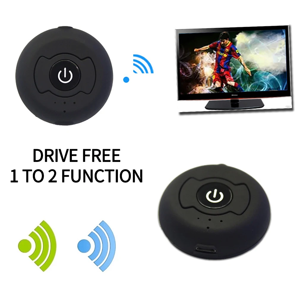 

Многоточечный аудиопередатчик Bluetooth с низкой задержкой, высококачественный стерео беспроводной адаптер для подключения 2, разъем 3,5 мм для телевизора