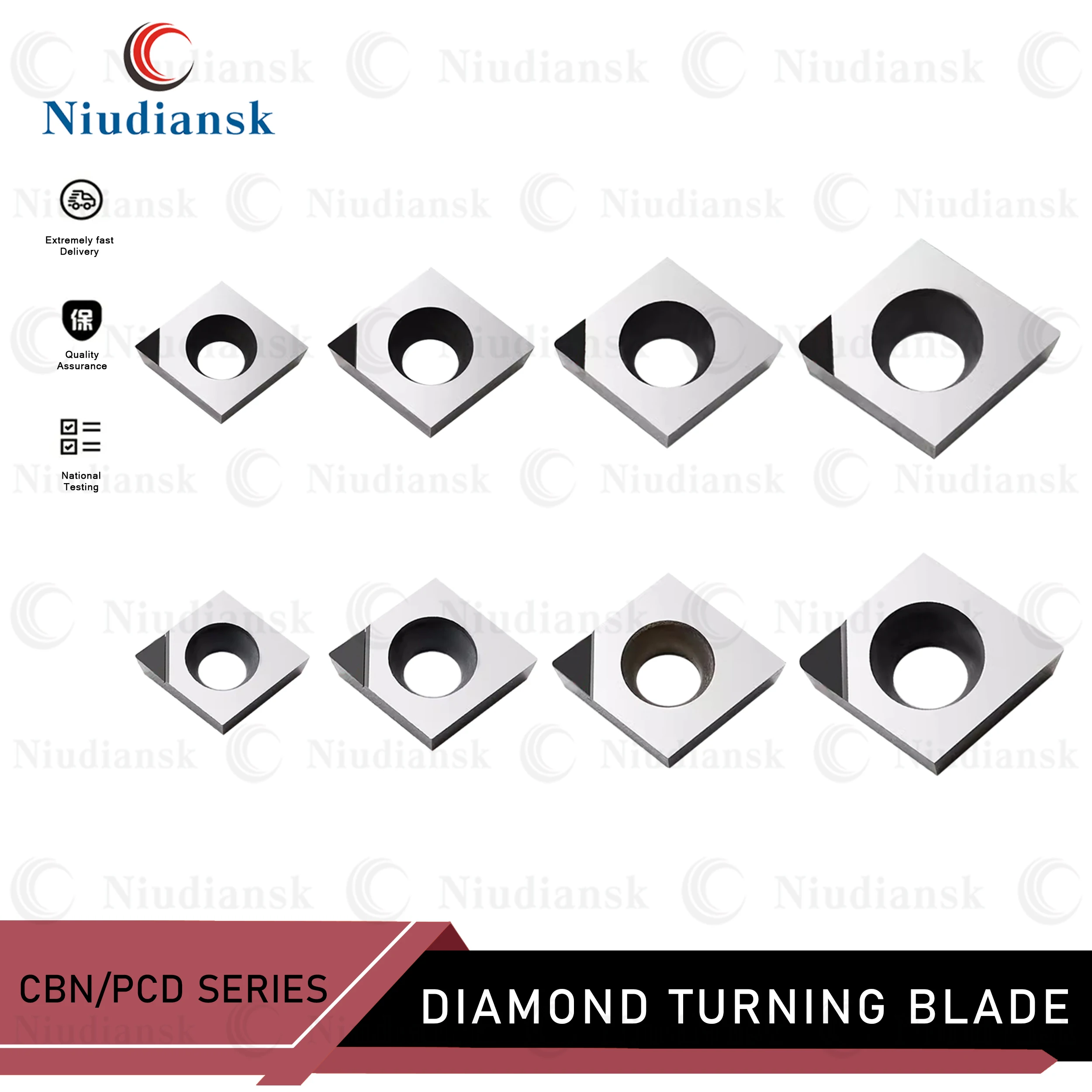 Diamond diamond CNC Lathe Tool Turning Inserts Cutter CCGT04 CCGT06 CCGT09 CCGT120408 PCD CBN Cubic Boron Nitride Gemstone Blade