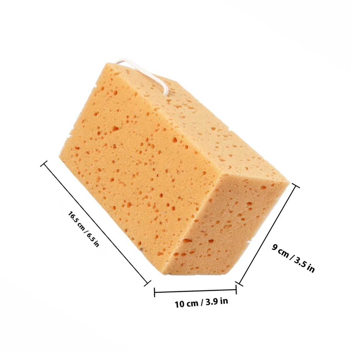 إسفنجة غسيل السيارات أصفر ناعم ماص سهل التنظيف قوي لامتصاص الماء خالية من الخدش إسفنجة تنظيف السيارات سريعة الجفاف