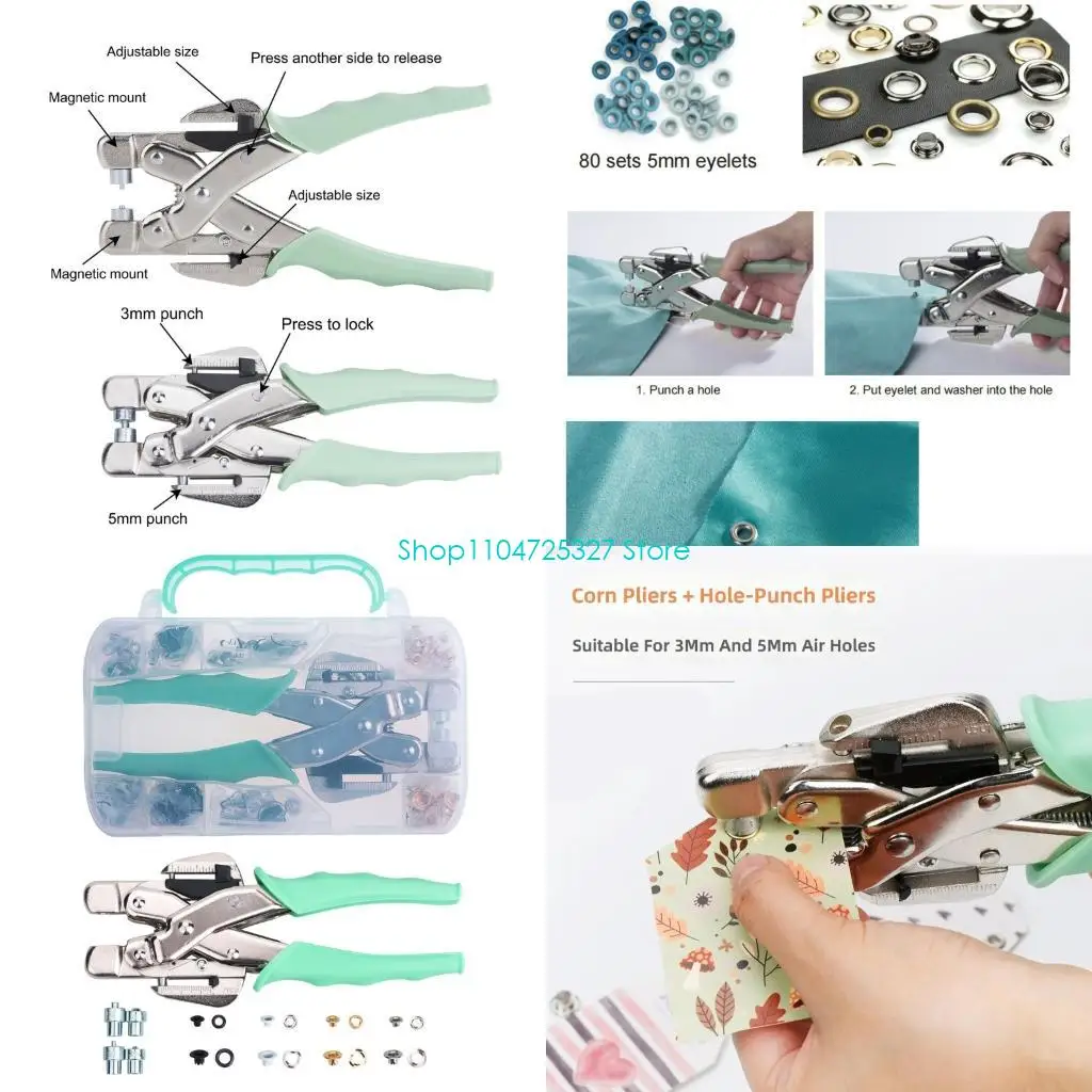 d8kf-pince-a-perforer-compactee-revetue-silicone-adaptee-a-l'artisanat-du-papier-trous-precis-1-8-3-16-pouces-dans