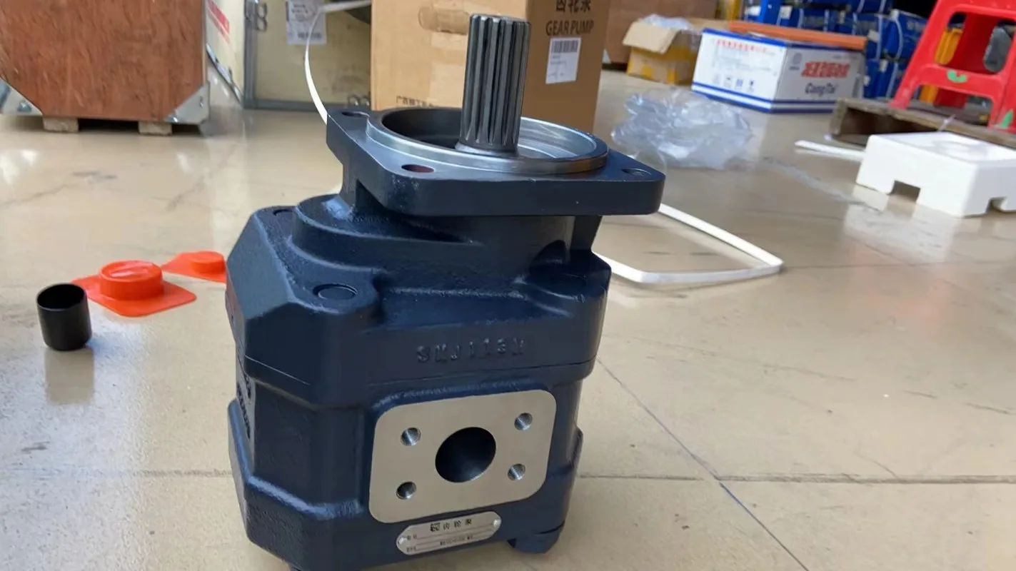 Genuine Part 11C0015P01 GEAR PUMP Hydraulic System Parts for Loader CLG856 in Genuine