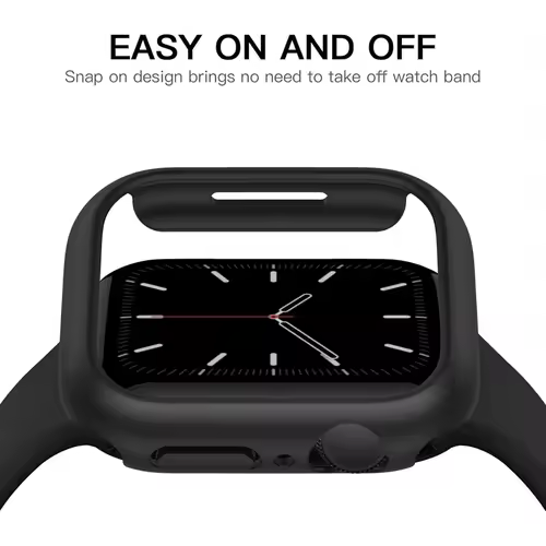 Case for Apple Watch 45mm 41mm 40mm 44mm 42mm 46mm Protective Cover Matte Hard PC Bumper Frame No Glass iWatch 10 SE 9 8 7 6 5 4 - Image 5