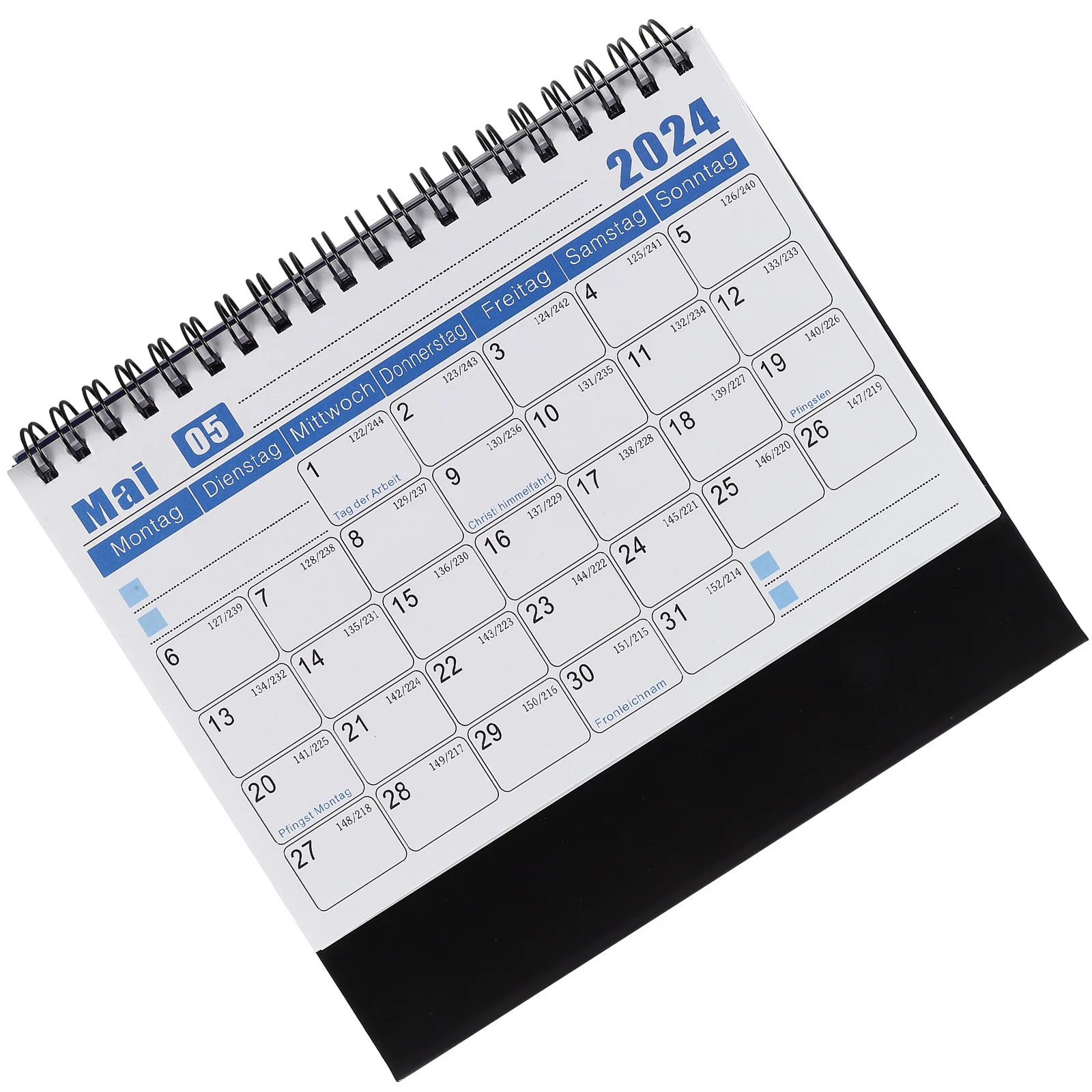 

Paper Material Decorative Desk Calendar Standing Design Creative Desktop Month Calendar Daily Use Office Supplies