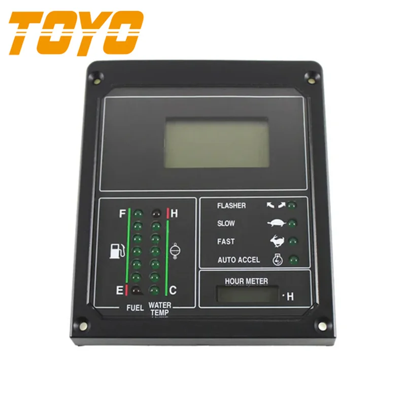 ToyoMonitor YN59S00027F1 2489U276F1 ToyoMonitor 2489U276F3 2489U266F1 for Kobelco ToyoExcavator Cluster Gauge SK200-3 SK220-3 SK