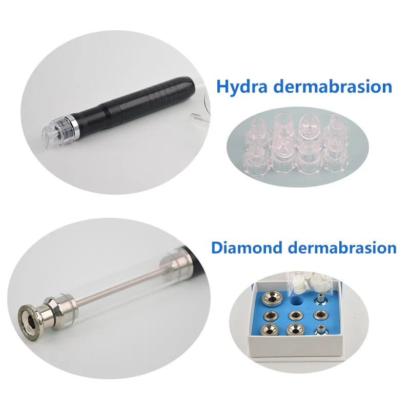 5 in 1 Water Dermabrasion Jet Peel Diamond Microdermabrasion Skin scrubber สเปรย์ปืนผิวไวท์เทนนิ่งเครื่องทําความสะอาดลึก