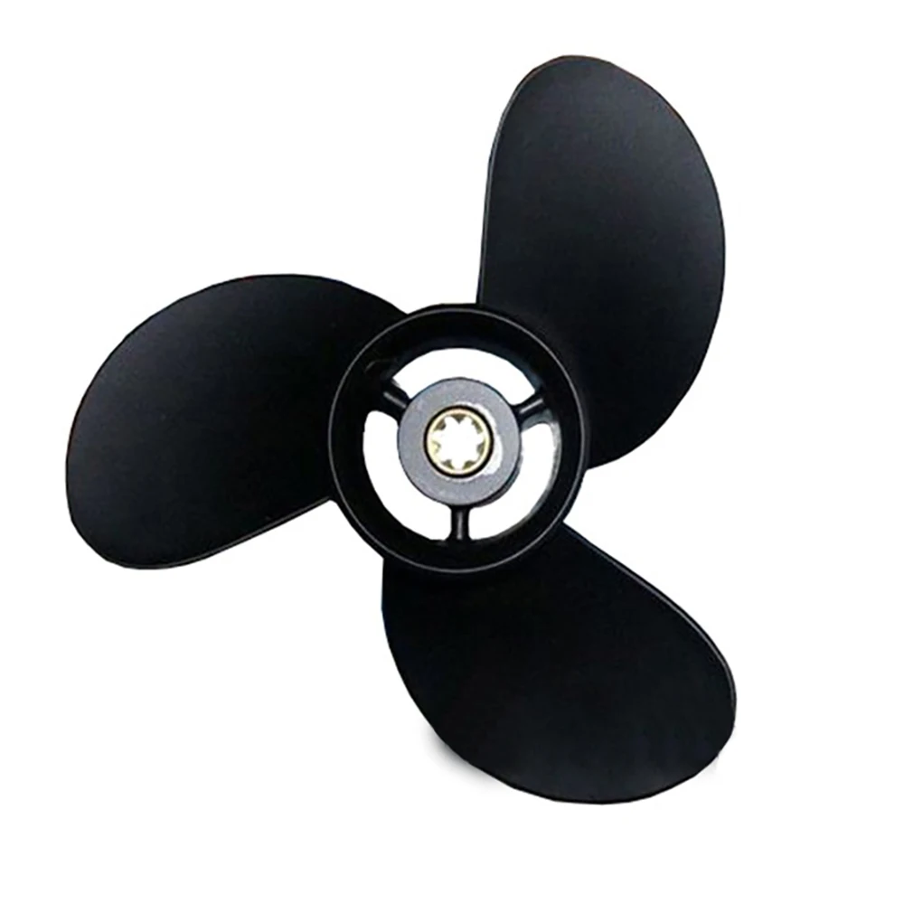 Quality Aluminum Propeller 8inch  for Yamaha 4 stroke 6hp 8hp 9hp  outboard motors  Model No.8.5X8