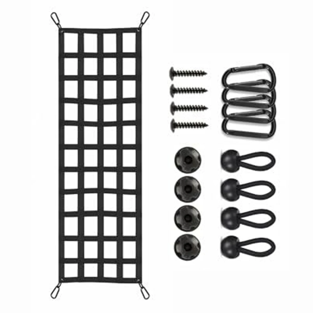 For Pickup Cargo Transport Tailgate Net Cargo Net Secure Cargo Tailgate Net Cargo Net Black Four  For Pickup Cargo