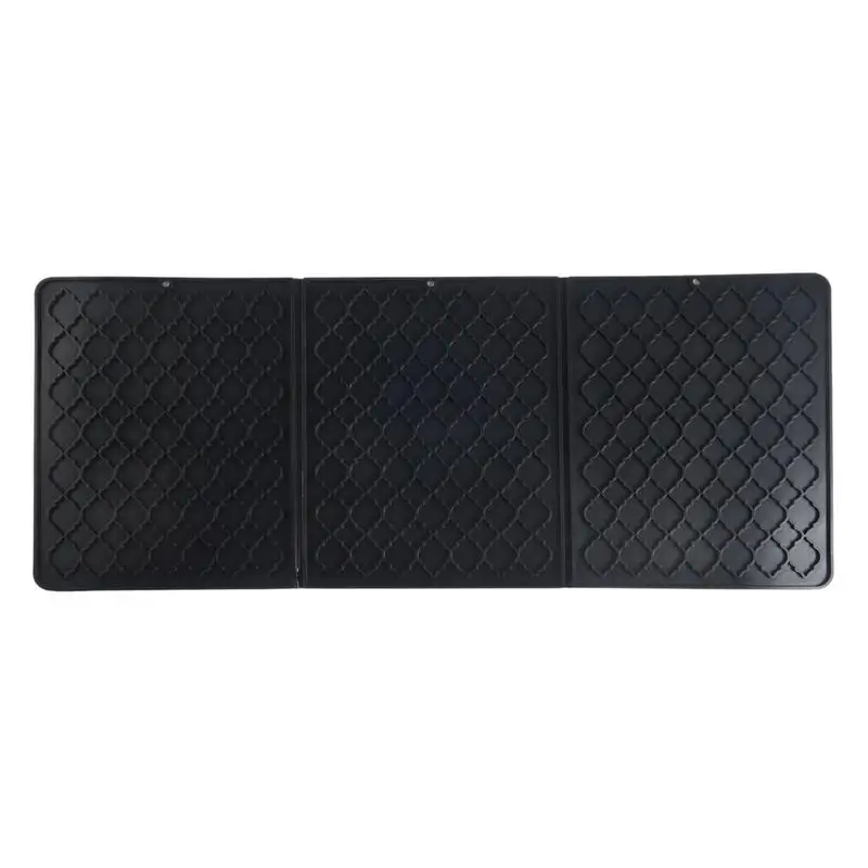 

Сливный коврик для кухонной стойки Складной силиконовый коврик для сушки Сливная подушка Многоразовое использование Посуда Горячая подушка Легко чистится Жаростойкая