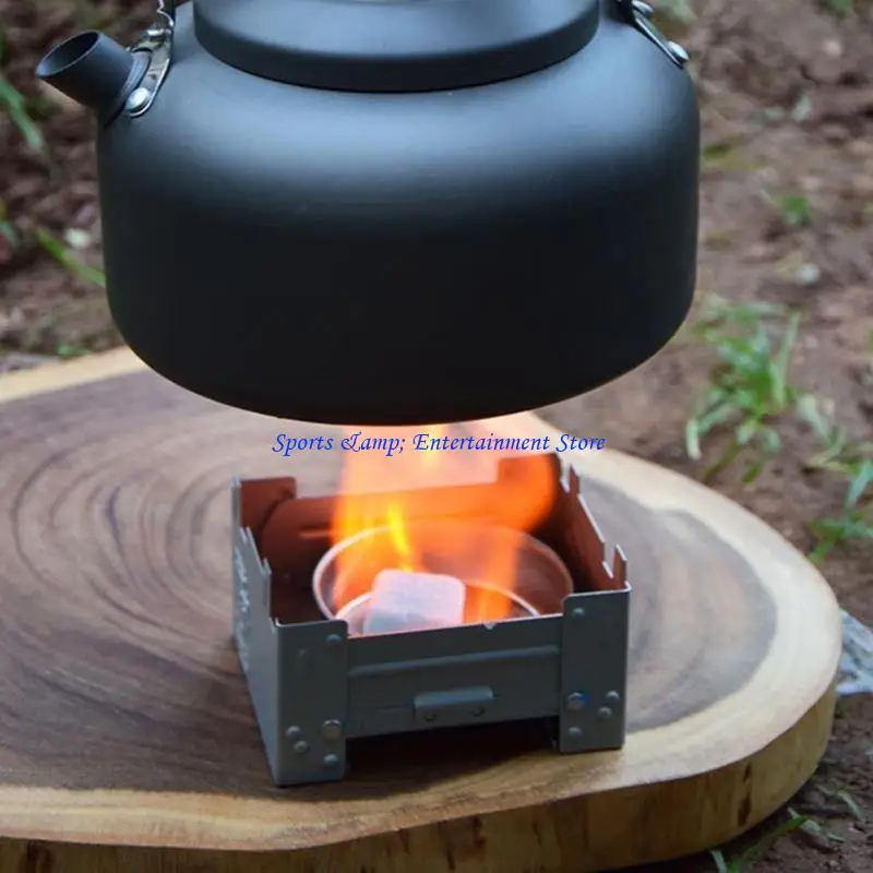 

G7NF Camping Hiking Stove for For Hiking Camping Picnics Alcohols Burners Alcohols Fuels Stove Folding Alcohols Stove