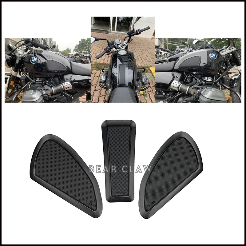 

For BMW R12 ninet r12 R12 Ninet High quality Motorcycle Tank Traction Side Pad Gas Fuel Knee Grip Decal New 2025-2026