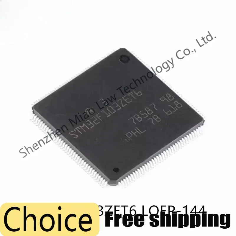 

5pcs STM32F103ZET6 STM32F103 F103ZET6 F103ZE LQFP-144 ARM Cortex-M3 32 Bit Microcontroller Chip MCU IC Controller New Original